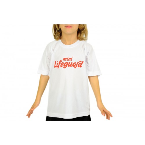 camiseta mini lifeguard