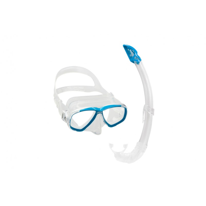 Set de gafas de buceo y snorkel de la marca Cressi